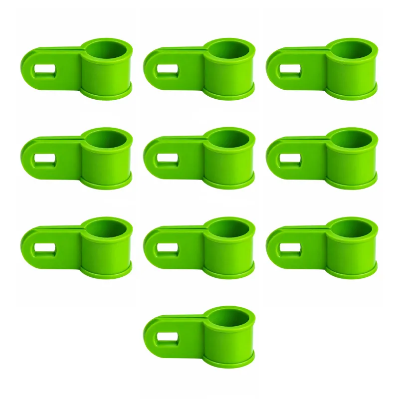 Lot de 10 Bagues d'attelage colvert plastique sans vis