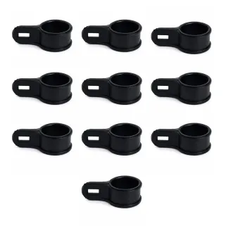 Lot de 10 Bagues d'attelage pour oie plastique