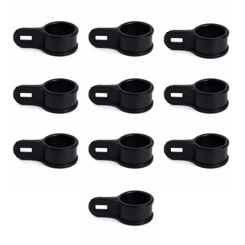 Lot de 10 Bagues d'attelage pour oie plastique