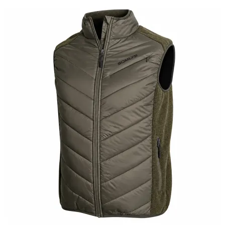 Gilet matelassé sans manches Classie vert - Style élégant et fonctionnel