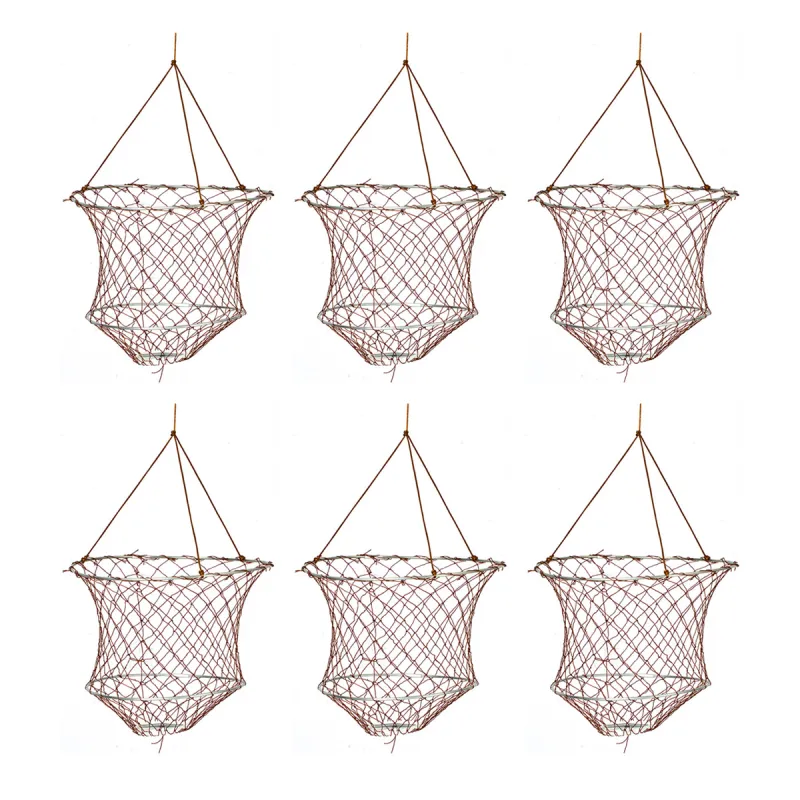 Balances à écrevisses maille 30 mm Diam 27 cm par lot de 6
