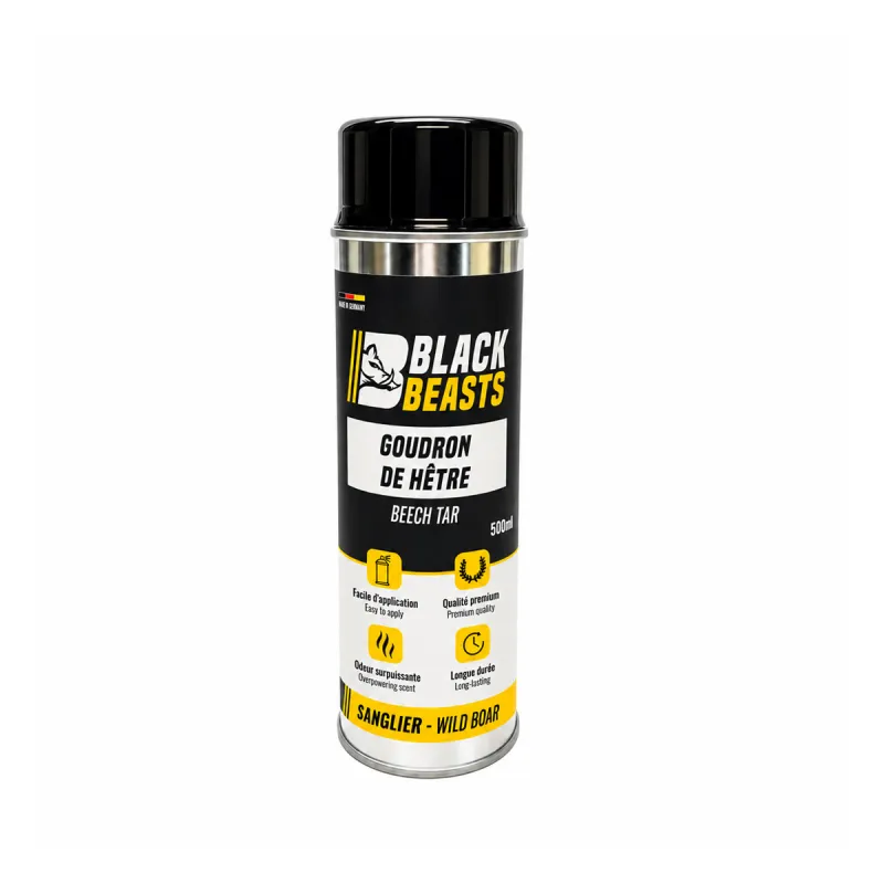 Goudron de hêtre Black Beasts 500 ml spray | Ducatillon