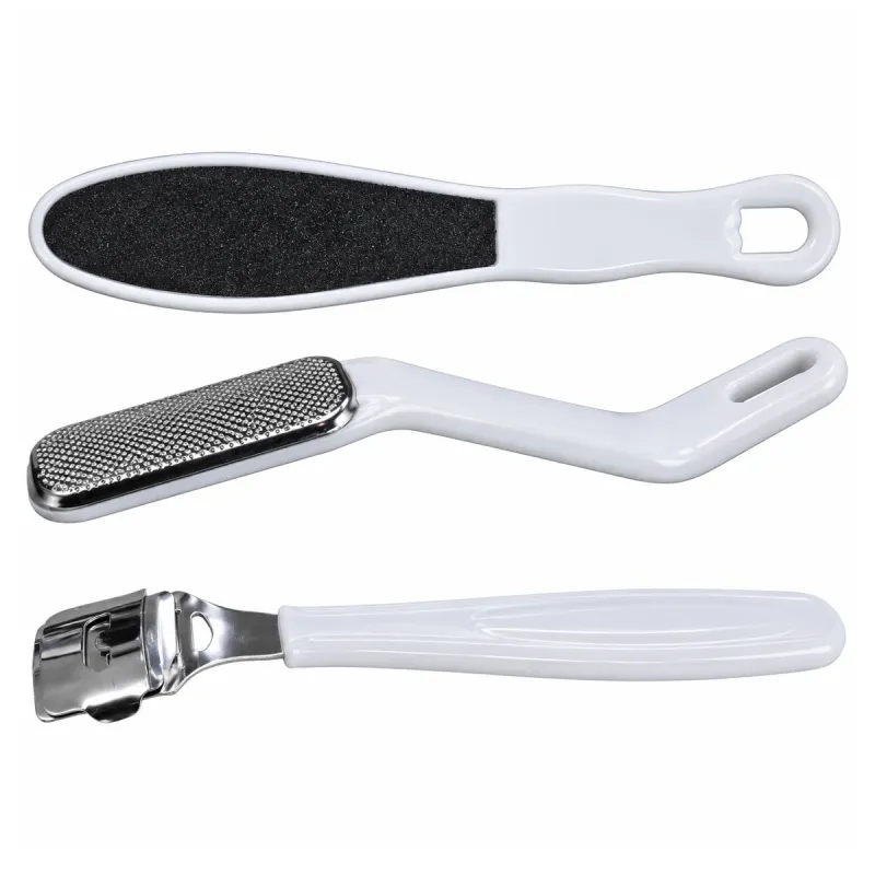 Set pédicure 3 pièces - Kit manucure complet soins pieds