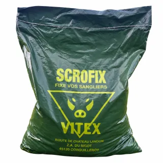 Attractant sanglier Vitex Scrofix sac de 25 Kg