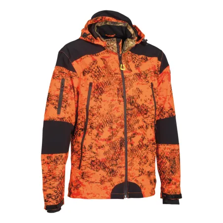 Blouson Prohunt Evo Snake Blaze orange étanche | Ducatillon