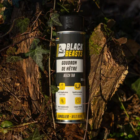 Goudron de hêtre Black Beasts 500 ml spray | Ducatillon