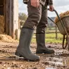 Bottes de sécurité Allworker S5 vert - Protection complète et résistance extrême