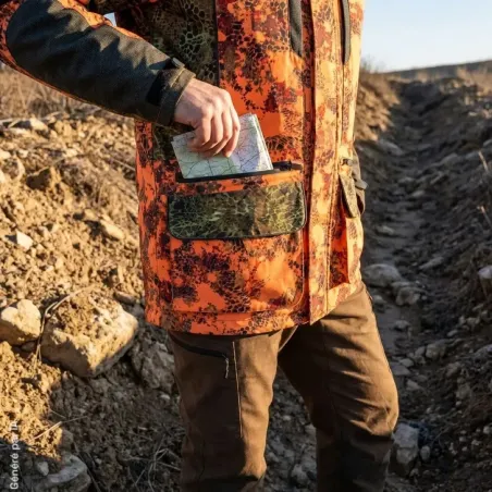 Veste Prohunt Chamois 3 en 1 Viper Blaze orange | Ducatillon
