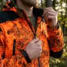 Blouson Prohunt Evo Snake Blaze orange étanche | Ducatillon