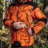 Blouson Prohunt Evo Snake Blaze orange étanche | Ducatillon