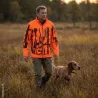 Veste de chasse Track Force orange camo Percussion | Ducatillon
