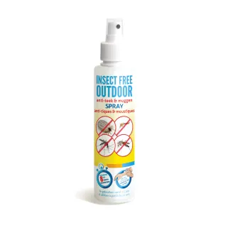 Spray anti-tiques et anti-moustiques BSI pour adulte 200ml