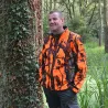 Blouson chasse Percussion Softshell Ghost Camo 4 poches S à 4XL