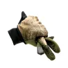 Gants anti-glisse déperlant polyester camo forest kaki 8 et 9