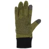 Gants anti-glisse déperlant polyester camo forest kaki 8 et 9