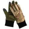 Gants anti-glisse déperlant polyester camo forest kaki 8 et 9
