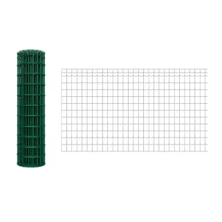 Grillage soudé PVC 1,50m x 20m - Maille 7,5x10cm - Ø2,1mm