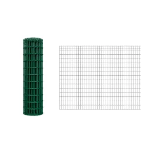 Grillage rouleau soudé PVC 1,20m x 20m - Maille 10x5cm - Ø2,5mm