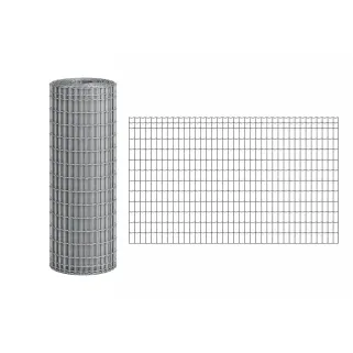 Grillage rouleau 1,20m x 20m - Maille 5x10cm - Fil Ø2,1mm PVC vert