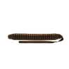Cartouchière 20 balles cal 12-20 luxe croûte cuir buffle marron
