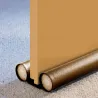 Boudin de porte stop froid, bas de porte double isolant