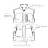 Gilet polaire réversible Deerhunter Gamekeeper orange vert