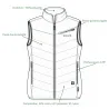 Gilet Chauffant Prestige Somlys Marron - Élégance et Chaleur Optimale