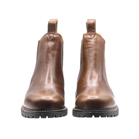 Bottines Chelsea Honey en cuir marron | Heritage Farmer