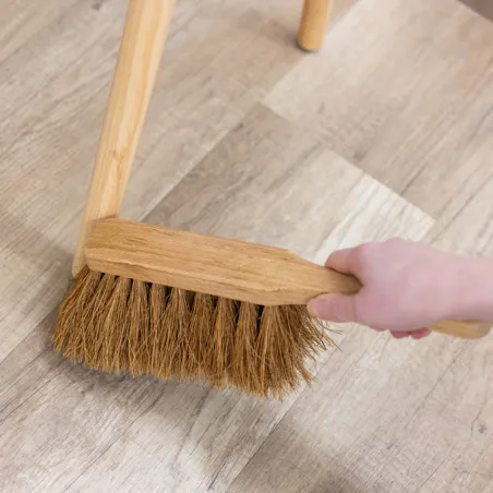 Balayette en fibre naturelle