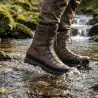 Bottes Meindl Taiga MFS : cuir et GORE-TEX marron