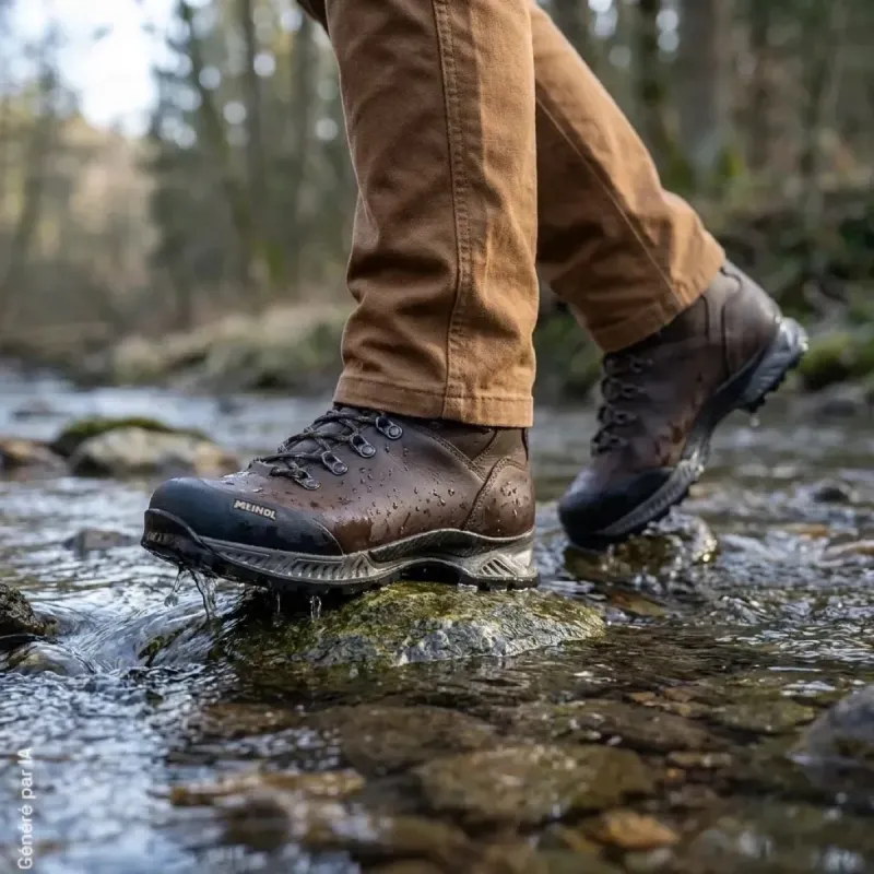 Chaussures Meindl Softline TOP GTX : nubuck et Vibram