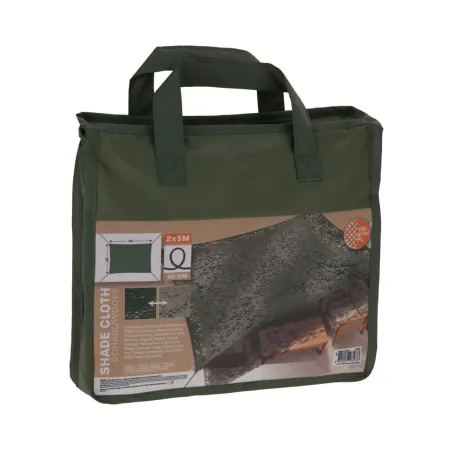 Voile d'Ombrage Rectangulaire 2x3m - Vert Camouflage