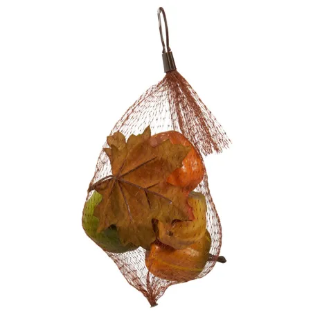 Sac Décoratif Automne Citrouille 15x20cm - 2 Couleurs