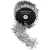 Guirlande Lametta Argentée 10m - PVC 4 Plis - 9cm de Largeur