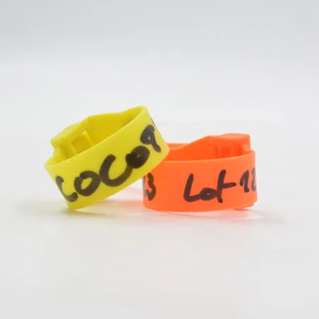 10 Bagues E-Z Seal Tag Ø 22 mm 