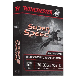 Boite de 10 cartouches Super Speed bourre jupe 12-70 40g 395m/s
