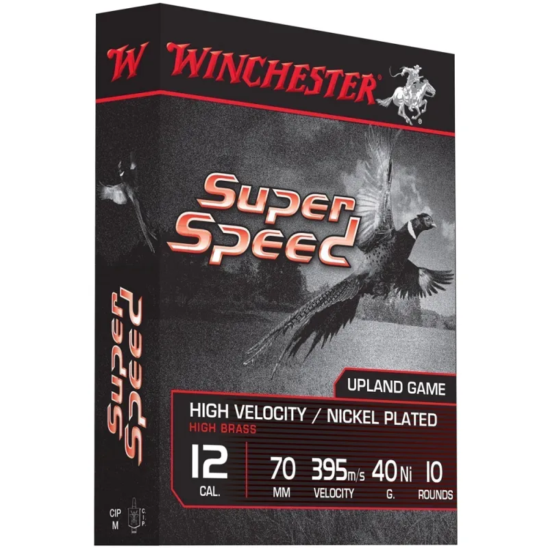 Boite de 10 cartouches Super Speed bourre jupe 12-70 40g 395m/s