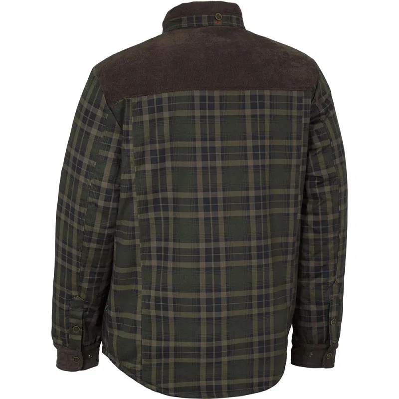 Chemise homme Swedteam Crest Pile sherpa à carreaux