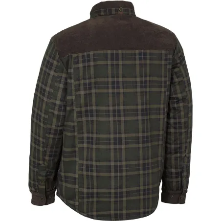 Chemise homme Swedteam Crest Pile sherpa à carreaux