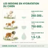 Abreuvoir automatique chien GAUN ABS 1,65 L | Ducatillon