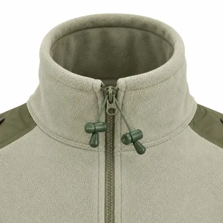 Blouson de chasse polaire commando 2 poches vert kaki