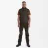 Gilet matelassé-tricot Deerhunter Moor vert