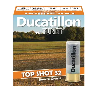 Boite de 25 Cartouches bourre grasse cal.12/67 Top-Shot 32 Pb8