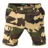 Pantalon treillis 6 poches homme 3 en 1 coton camo 38 à 66