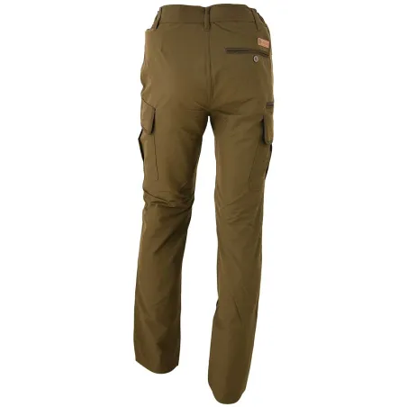Pantalon de chasse Hyperstretch Savane 7 poches kaki T38 à 60