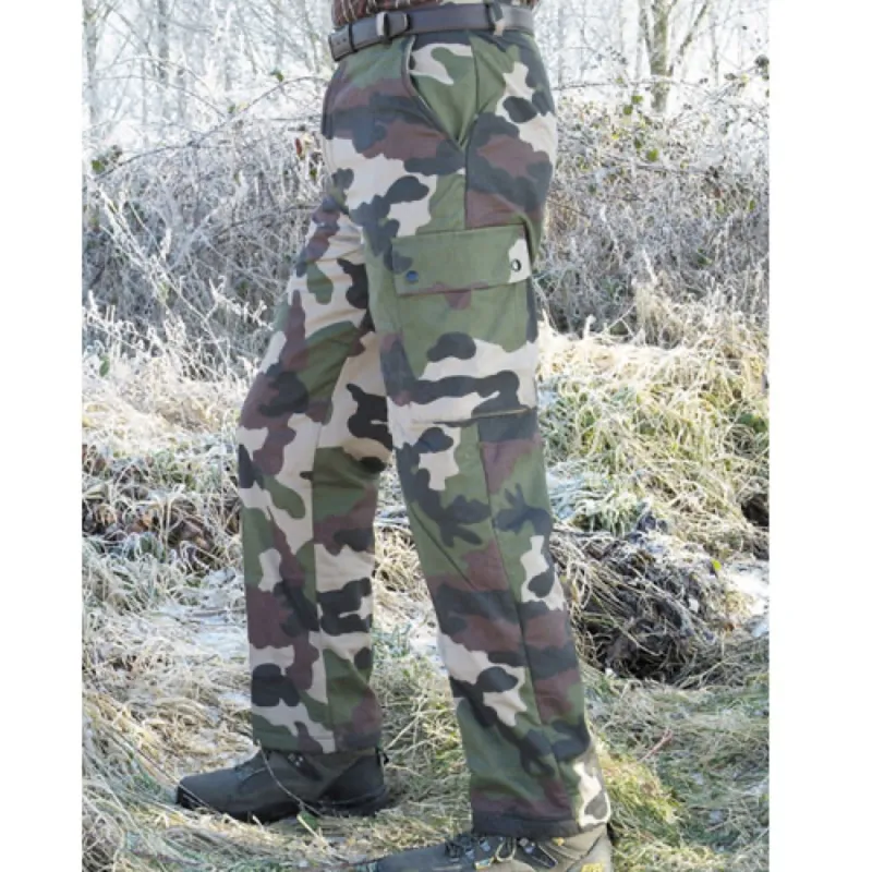  Pantalon F1 Polaire camo