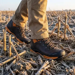Chaussures Meindl Softline TOP GTX orange et mocca