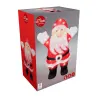 Décoration Père Noël Lumineux en Acrylique - 50 LED Blanches