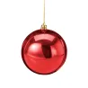 Lot de 100 Boules de Noël Assorties - Rouge, Doré, Vert - Tailles 4 à 8 cm