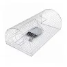 Nasse à rats galvanisée 41x23.5x18.5 cm - Piège mécanique anti-rongeurs
